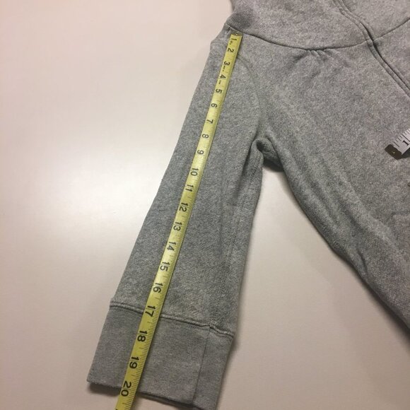 Denim & Supply Ralph Lauren Hoodie Jacket Gray 3/4 sleeves Large - Picture 10 of 10
